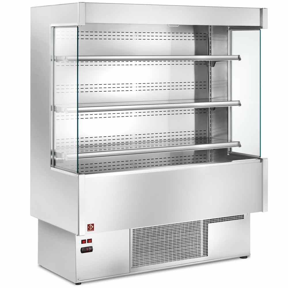 Refrigerated wall cupboard "full stainless steel"