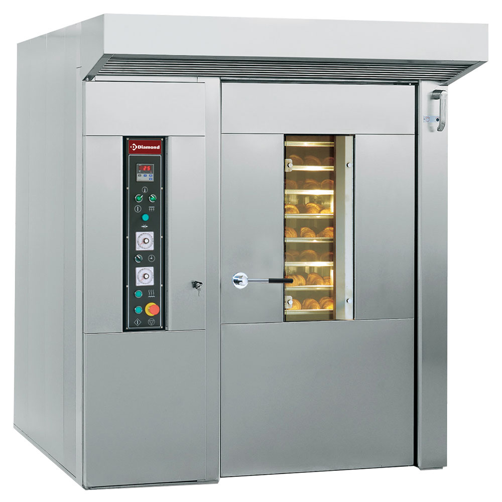 Rotary oven for bakery and pastry, 15 or 18 Levels (600x800 mm)