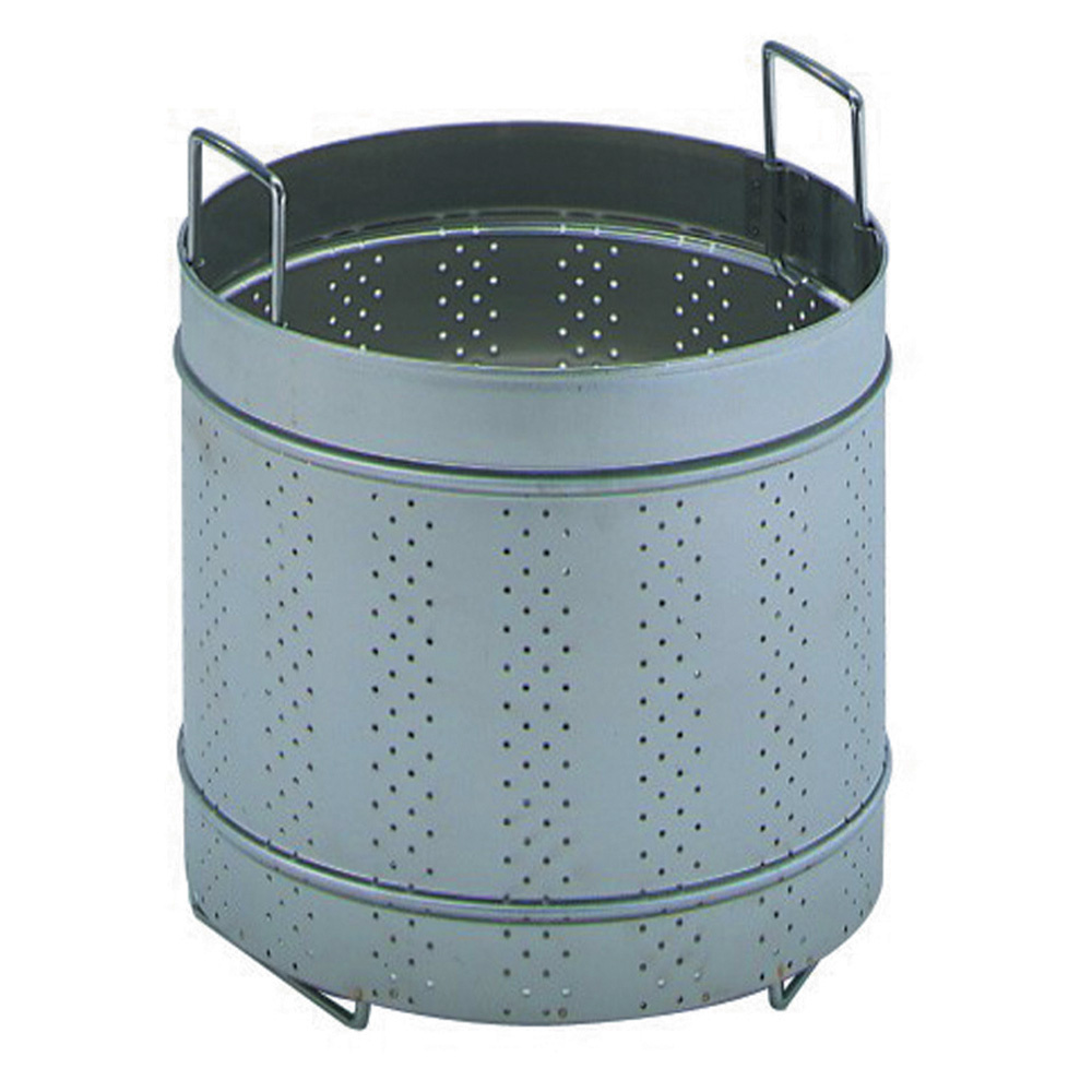 Rounded perforated basket for kettle 60 liters