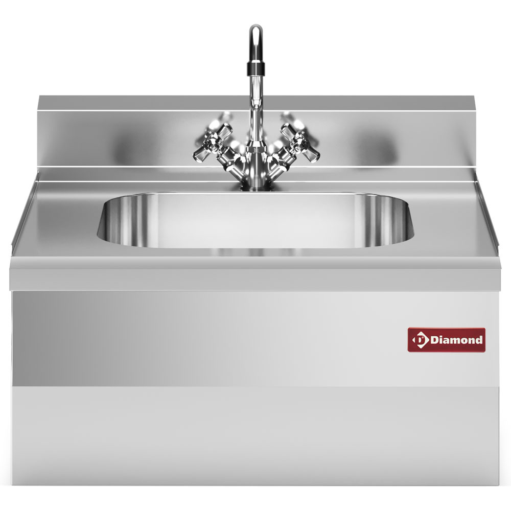 Sink 400x400xh200 with mixing tap and siphon