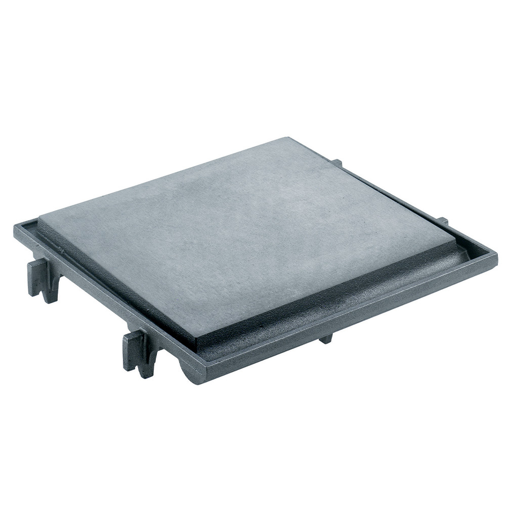 Smooth cooking plate, 1 fire