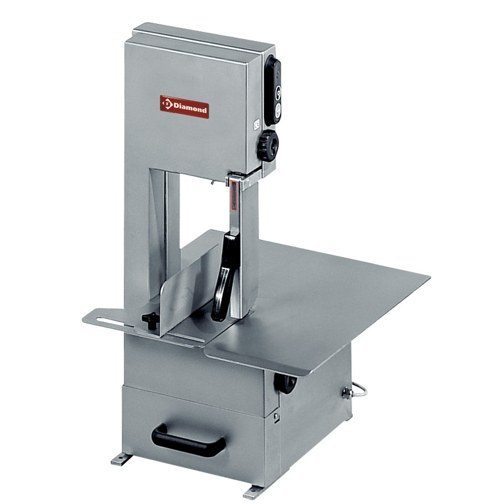Stainless steel band saw, 1650 mm, 900 turns/min