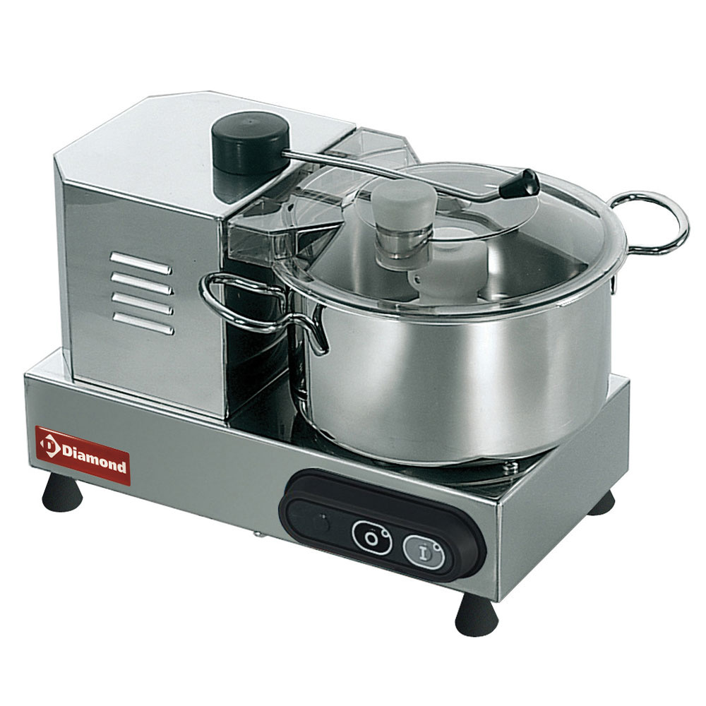 Stainless steel cutter, 4 liters