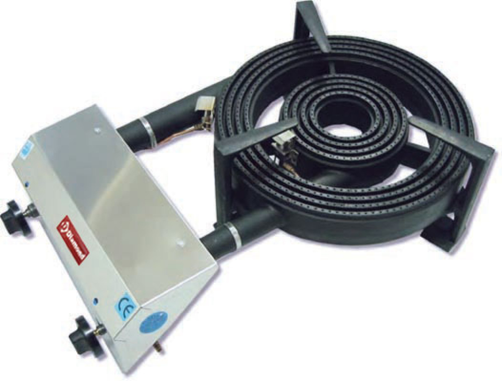 Table-top gas range paella, diam. 450 (27.2 kW)