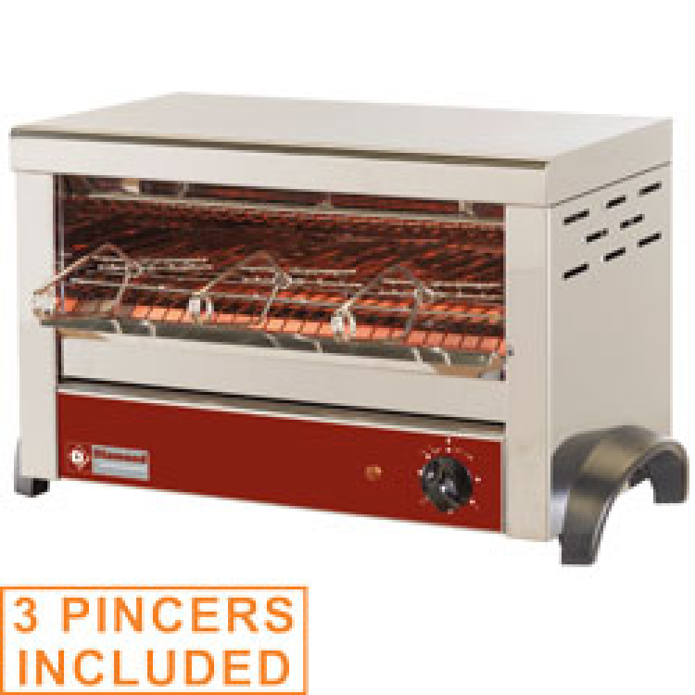 Toaster 3 tongs quartz