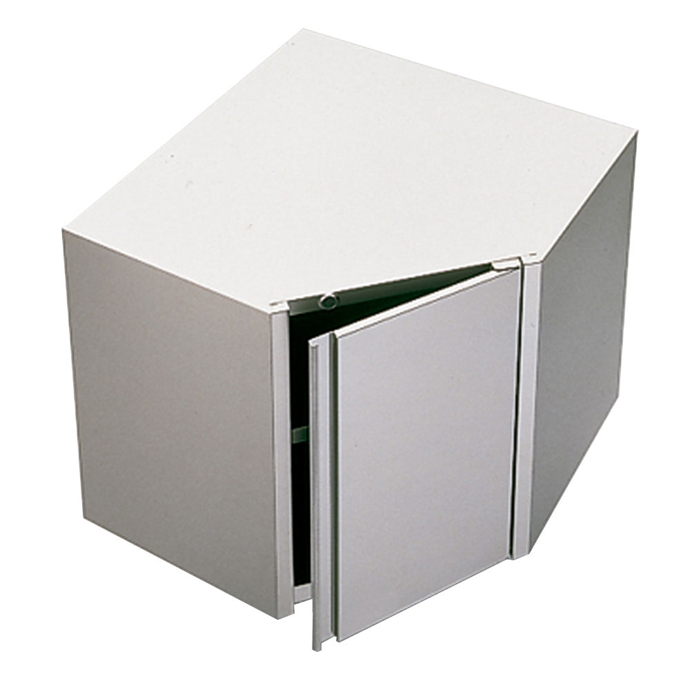 Wall cupboard angle 90°