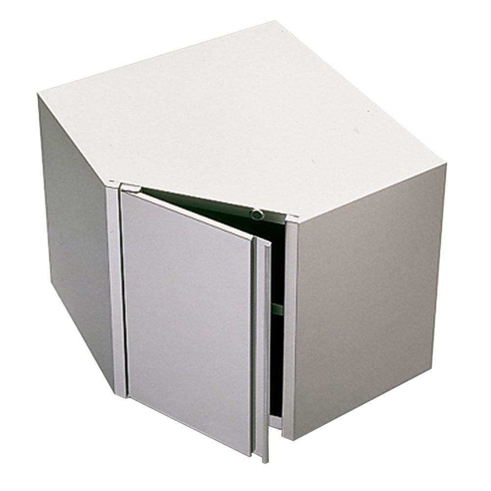 Wall cupboard angle 90°