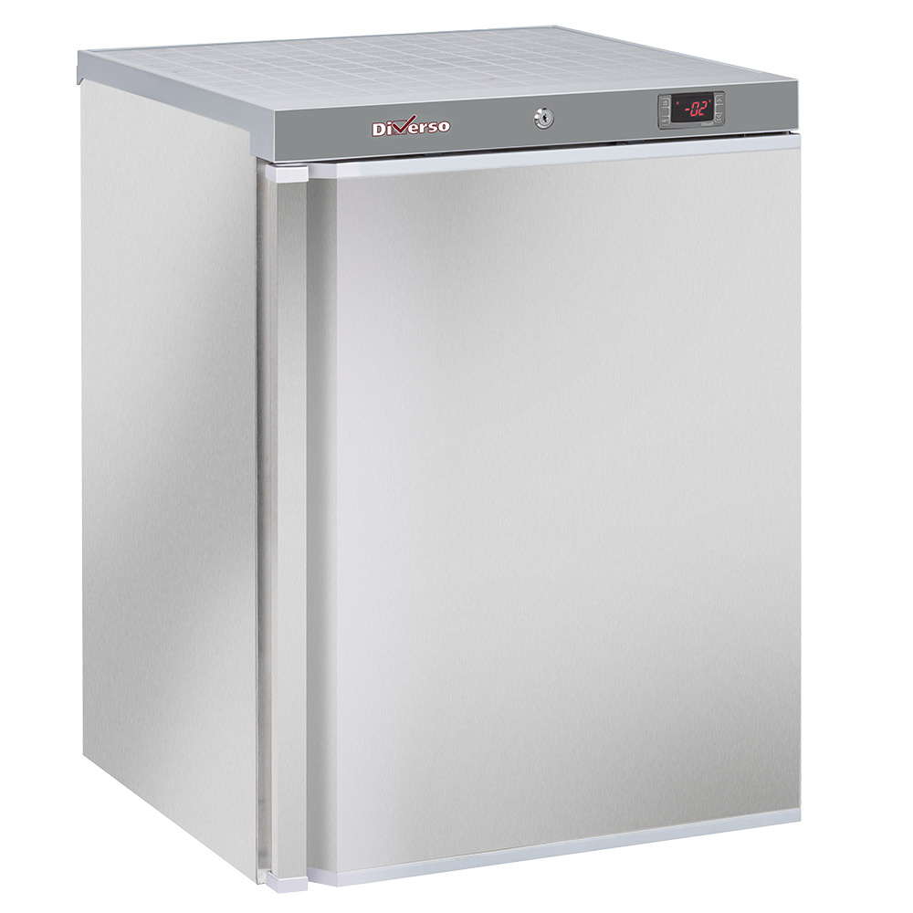 [WR-PV20-XP] Frigo ventilé, 200 litres. acier inox