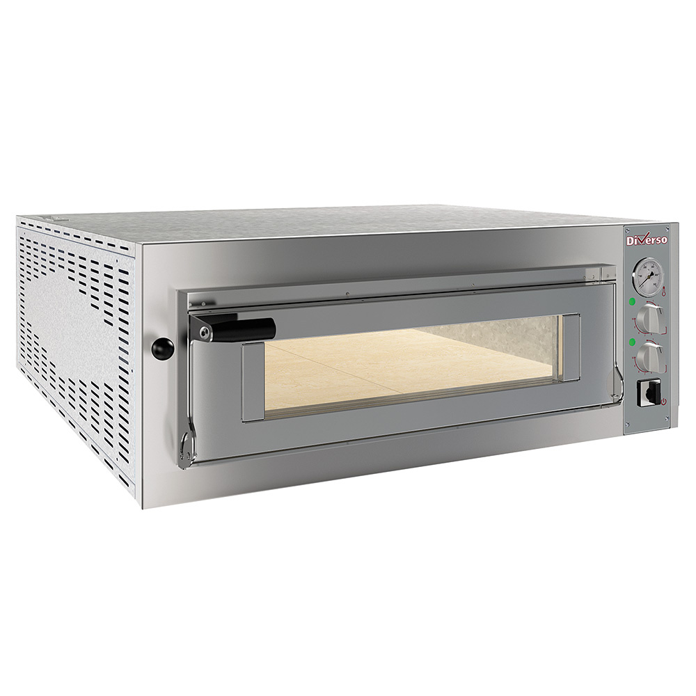 [WR-FS04-MS] Four électrique 4 pizzas diam. 350mm, 1 chambre