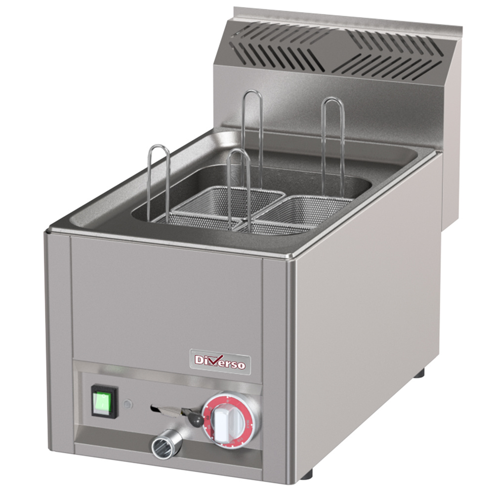 [WR-ECPT-09] Cuiseur à pâtes électrique GN 1/2 200 mm, -Top-