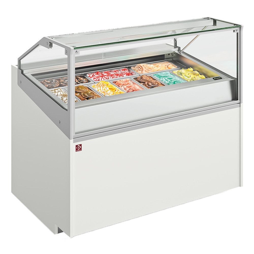 Comptoir à crème glacée 13 bacs inox (360x165)