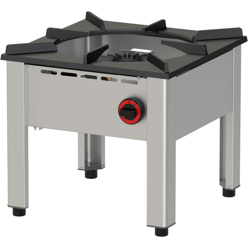 [RGH-50] Réchaud bas à gaz, 1 feu (13Kw)