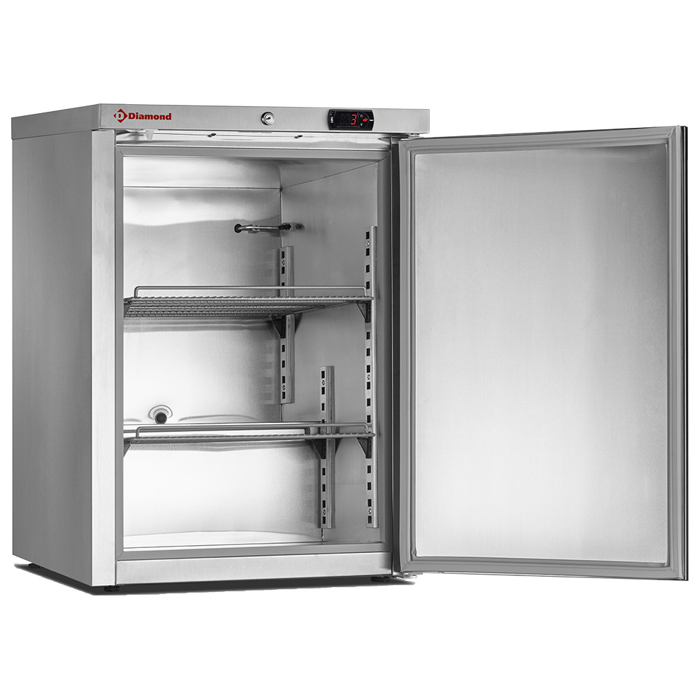 [NFT202-R6X-EXPO] Congélateur statique, 150 litres. acier inox