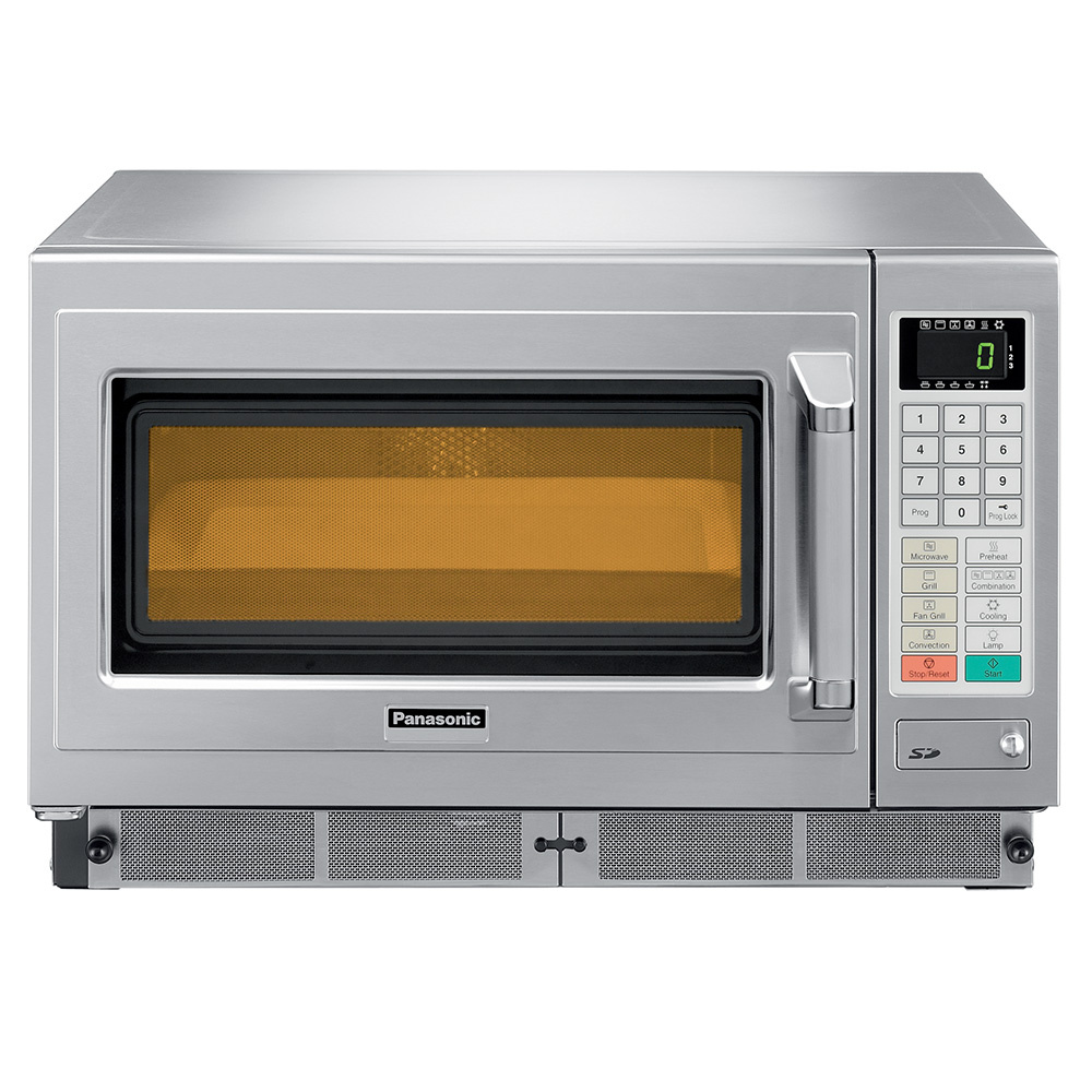 [NEC1475] Micro-ondes professionnel 1350 W, "combi" inox