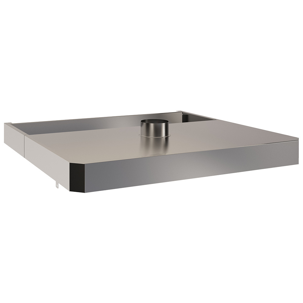 [KFD-06L-12L] Hotte avec moteur (421 M3/h), fours "Extra - large"  06L - 12L