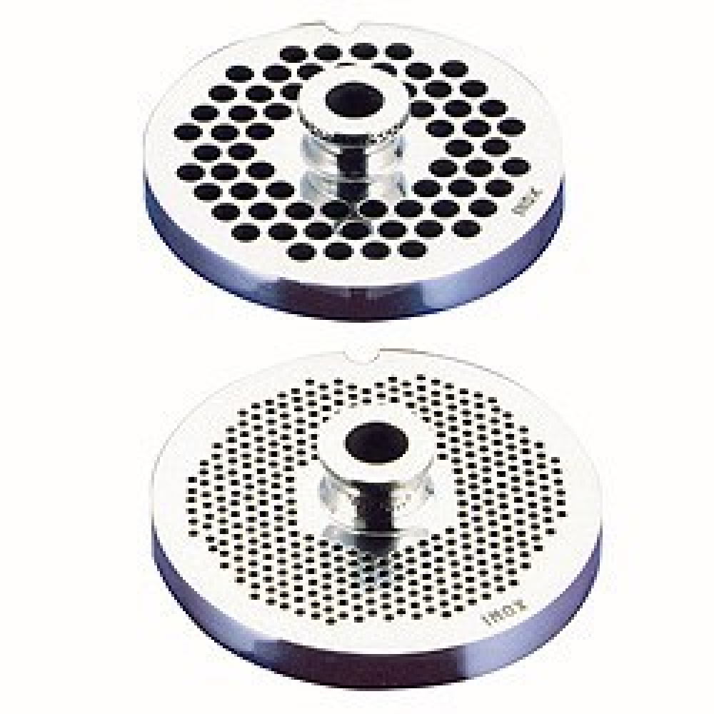 [G86] Grille en inox Ø 6 mm, x hachoir N° 8