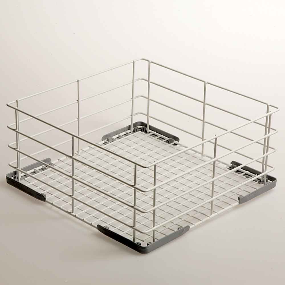 Panier verres, 350x350 mm  -  Rilsan