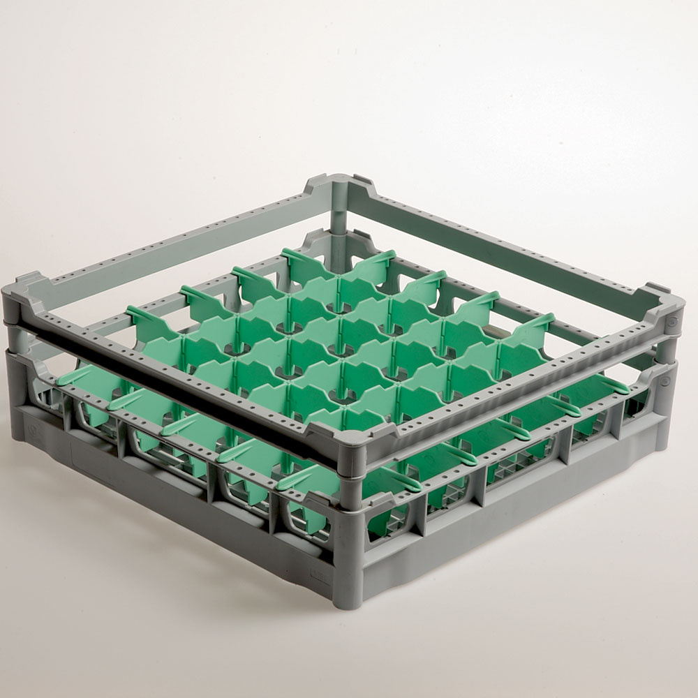 [DB136] Panier 36 verres Ø 73 mm, h130 mm, Polyprop.