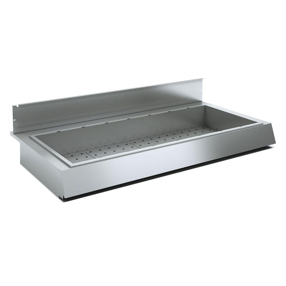 Option : Cuve bain marie chaleur sèche 3x GN 1/1, H150mm