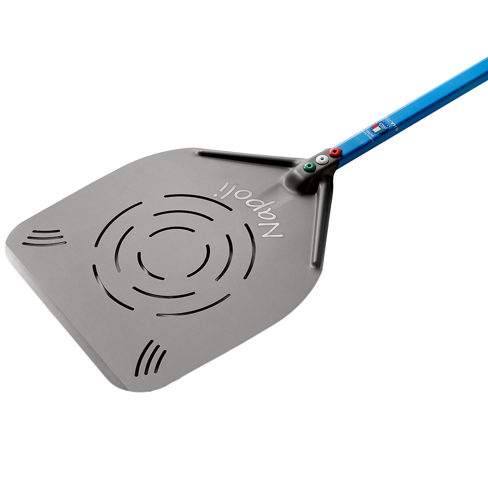 Pelle Napoletana perforée aluminium 370 mm