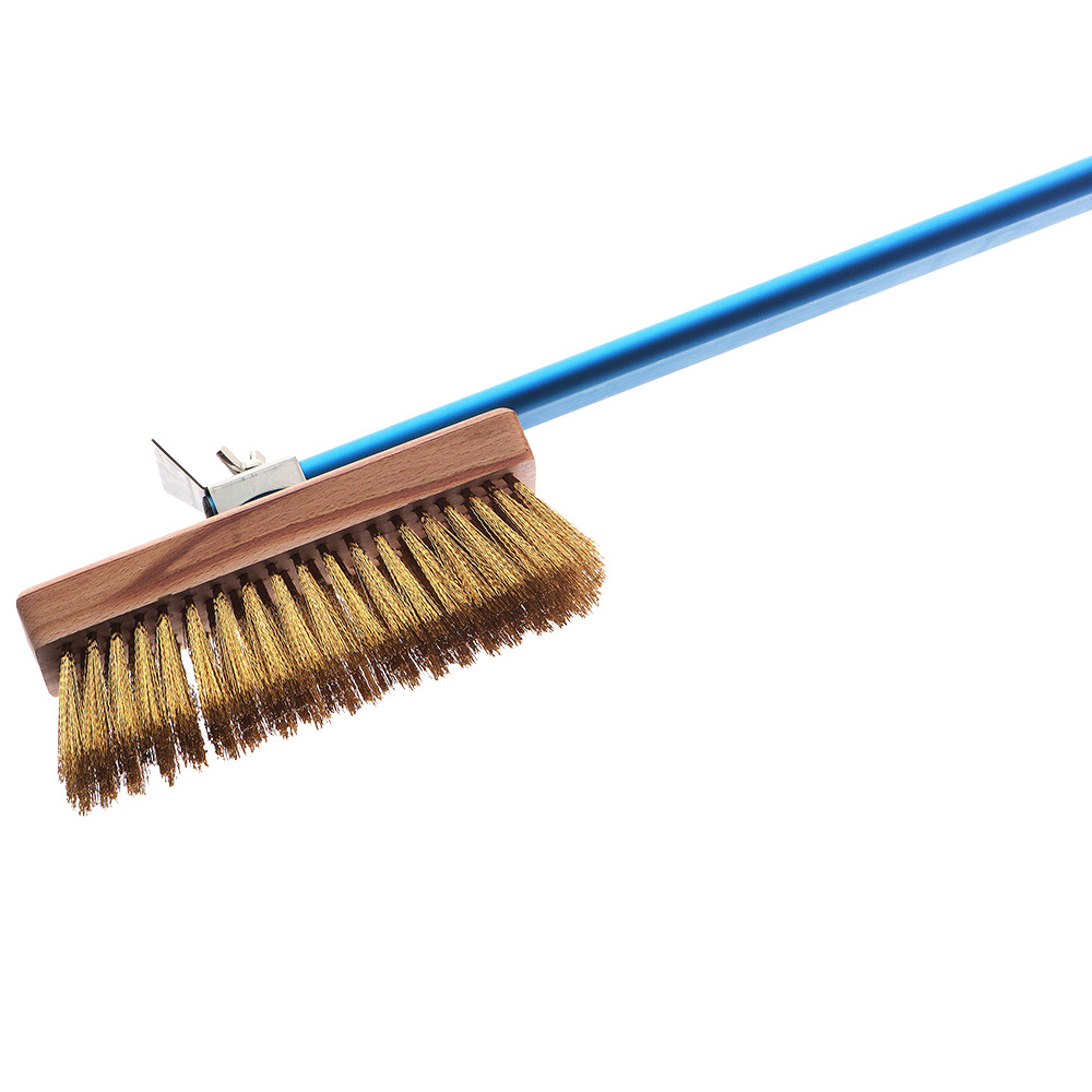 [AC-SP] Brosse laiton, tete orientable aluminium anodisé pour four