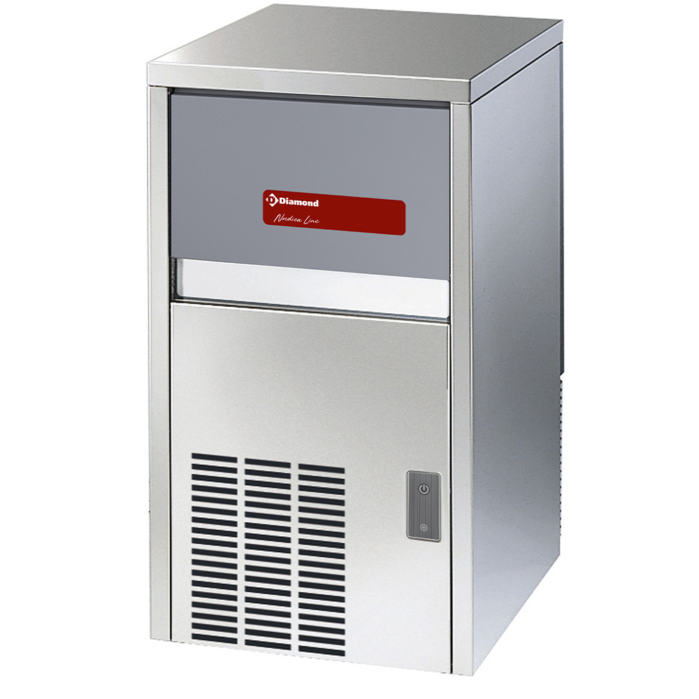 [ICE30W-R2] Machine à glaçons pleins 29 kg, avec réserve - EAU