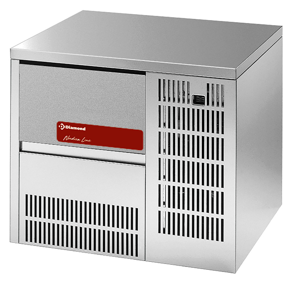 [ICE24INCAS] Machine à glaçons pleins 24kg, avec réserve