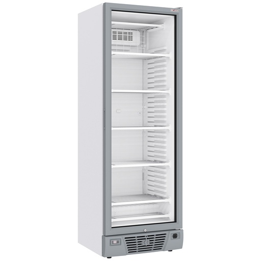 [WR-39CS-WN] Vitrine ventilée négative vitrée 382 litres - 5 niveaux fixes - BLANCHE