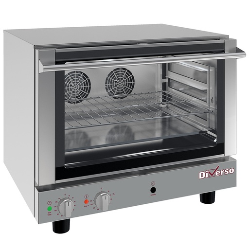 Electric convection oven, 4x 600x400 mm + manual humidifier