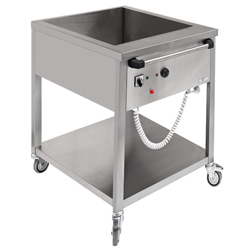 Mobile Bain Marie 2x GN1/1