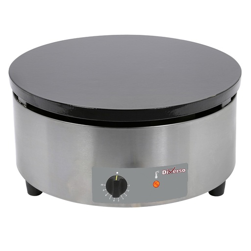 High-performance crepe maker, electric, Ø 400 mm “enamelled”