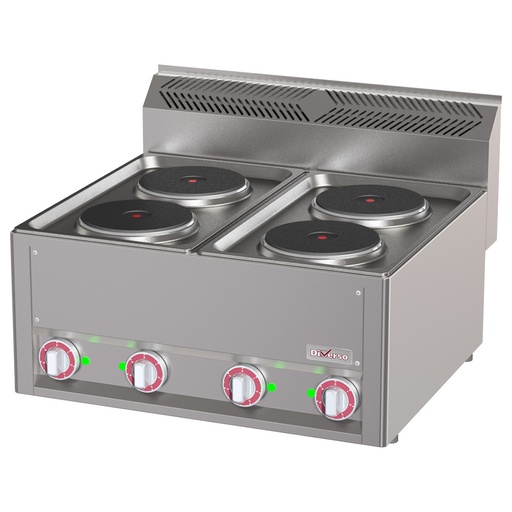 4-plate electric cooker, -Top-