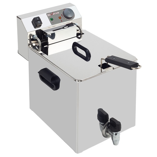 10 liter electric table fryer + drain tap