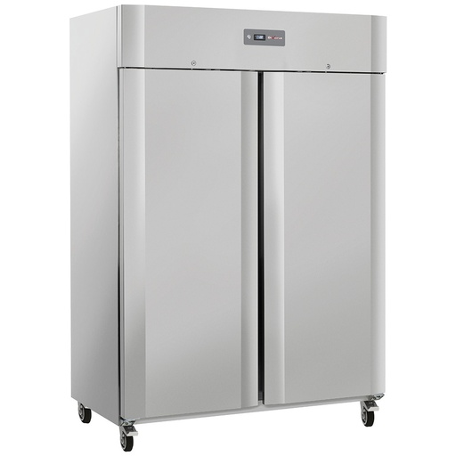 [WR-GN12-2B] Armoire congélateur ventilée 1200 Lit. 2 portes GN 2/1, sur roues, 2 avec freins