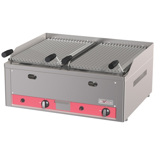 [WR-GRL-G8] Grill pierre de lave 1 module 8 kW