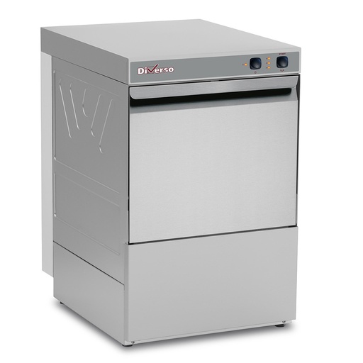 Glass washer basket 400x400 mm, with drain pump