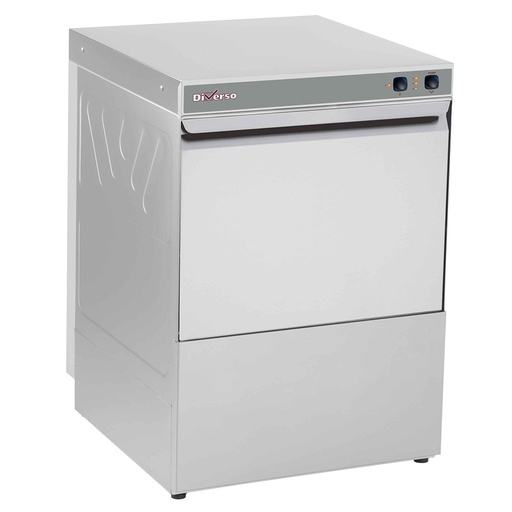 Dishwasher basket 500x500 mm, with drain pump and detergent dispenser