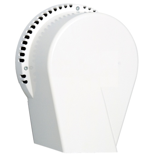 Wall-mounted electronic hand dryer, white