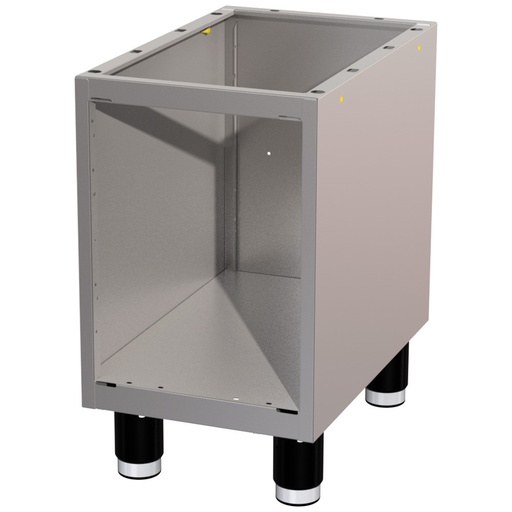 Stainless steel support unit 330 mm (without doors)