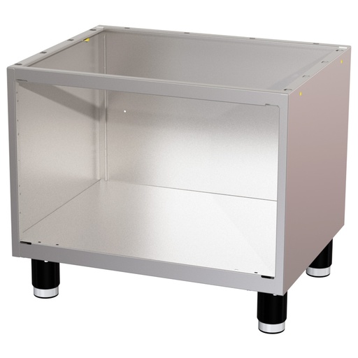 Stainless steel support unit 660 mm (without doors)