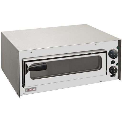 35 mm pizza oven, glass door