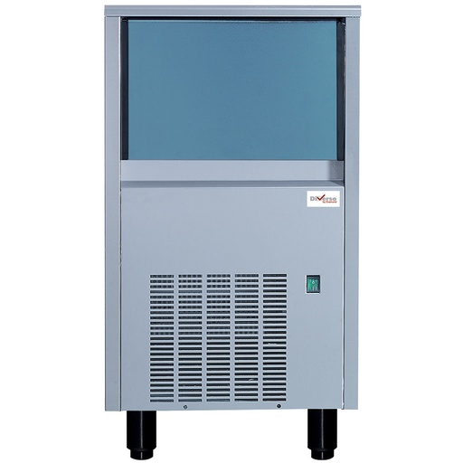Machine à glaçons pleins (14 gr) 24kg/24h,avec réserve 6 kg