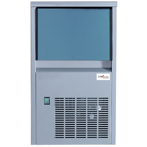 Full ice maker (14 gr) 24kg/24h, with 6 kg stainless steel reserve