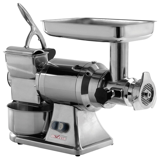 Combined meat grinder n°22 and parmesan grater