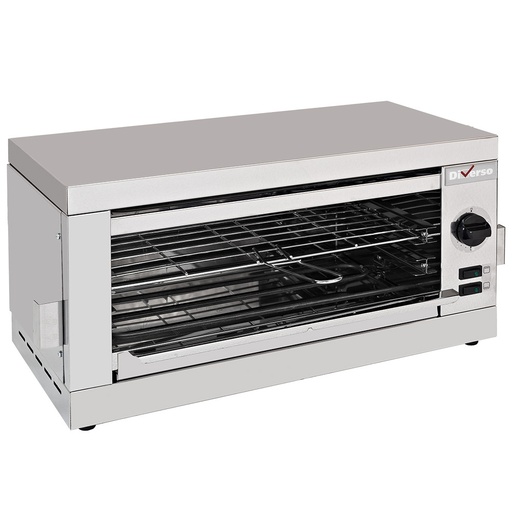 1-tier salamander toaster, with timer