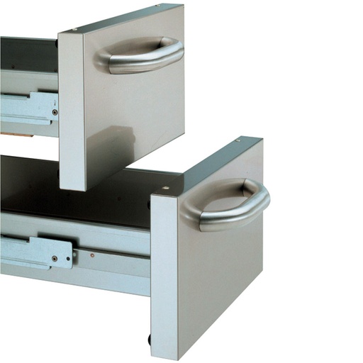 [N17/2TBN-N] 2 drawers for base mod. 400 mm