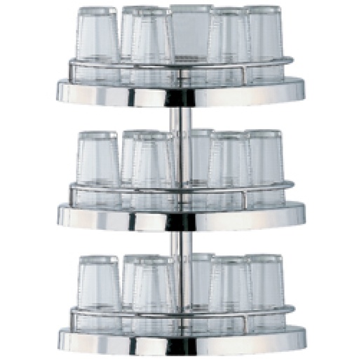 [DA/S3N-LIQ] 3-level structure for glasses and jugs,ø 400 mm