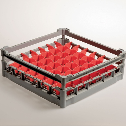 [DB149] Basket 49 glassesø 63 mm, h130 mm, Polyprop.