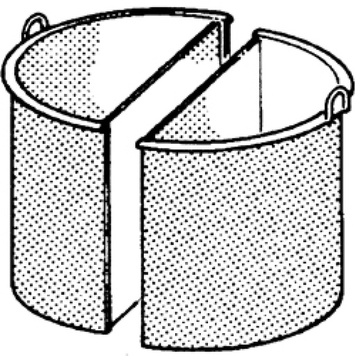 [A77/PF50-2] Basket for boiling pan 2x 1/2 50 liters