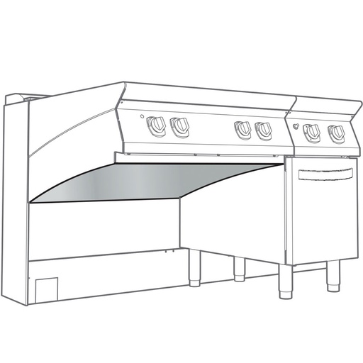 [A22/CT4-N] Border for -TOP- elements 400 mm